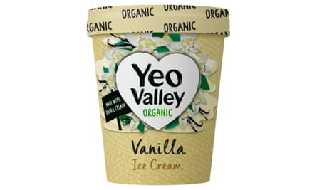Yeo Valley vanilla ice-cream for the filter july 19 2025