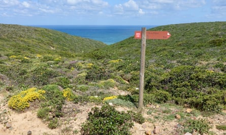 The Rota Vicentina route is well-signposted.