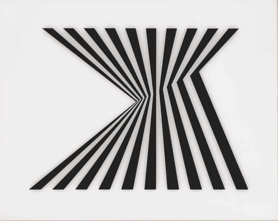 From Spider-Man to A Very British Scandal: a whole information to your Christmas leisure | Tradition Bridget Riley’s Untitled (Fragment 1), 1965.