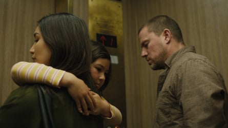 Gemma Chan, Mason Reeves and Channing Tatum in Josephine.