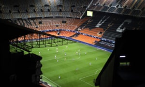 Valencia hosted Atalanta on 10 March behind closed doors.