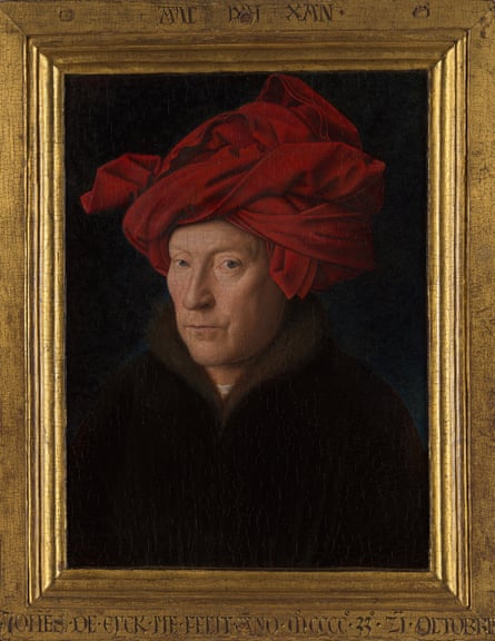 Jan van Eyck Portrait of a Man (Self Portrait?) 1433