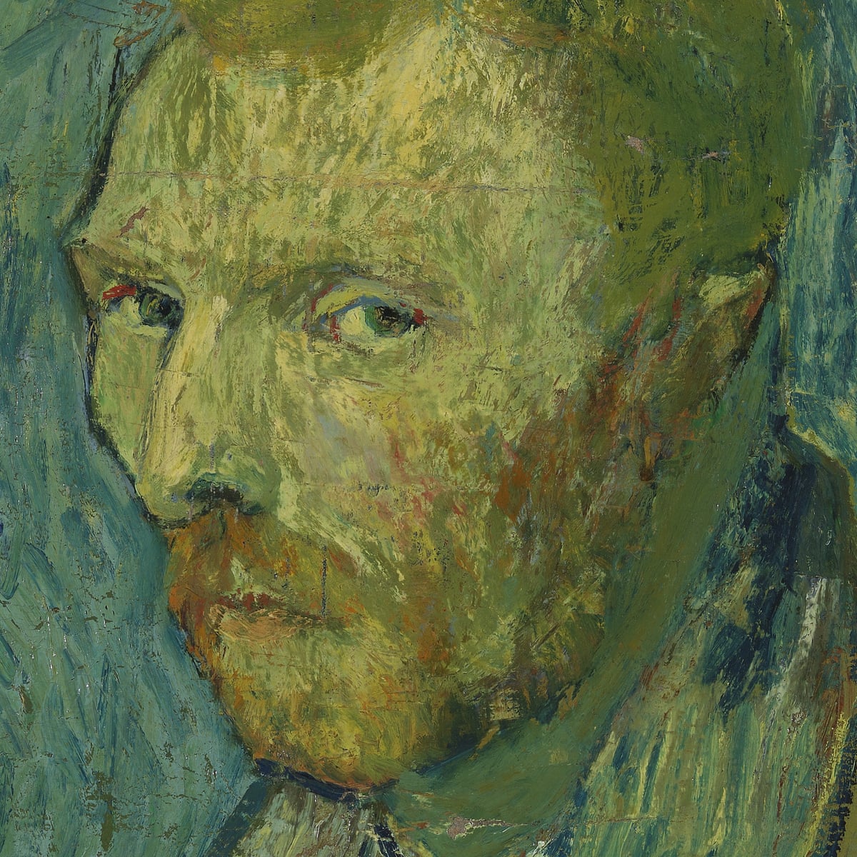 Gloomy Van Gogh Self Portrait In Oslo Gallery Confirmed Authentic
