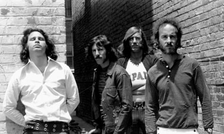 The Doors: Jim Morrison, John Densmore, Ray Manzarek and Robby Krieger.