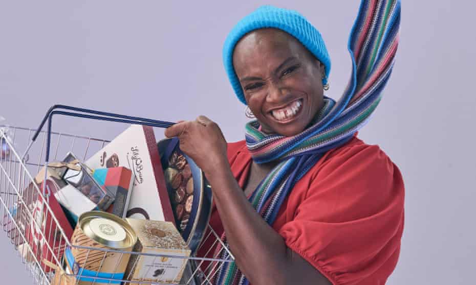 Andi Oliver tastes cheese and chocolate.