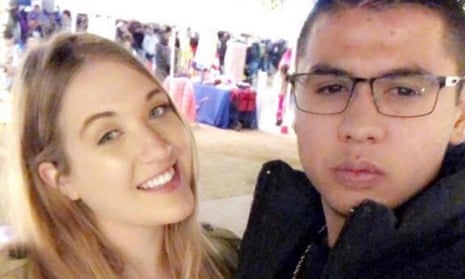 Jordan Anchondo and her husband, Andre, who both died in the El Paso shooting. 