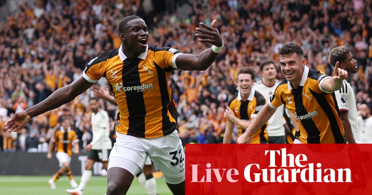 Hull City 2-0 Manchester United: Premier League – live