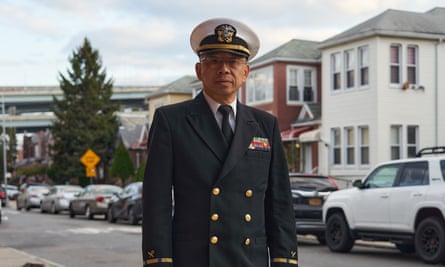 chang poses in uniform
