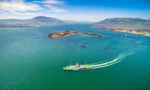 The new Carlingford ferry. The new Carlingford ferry.