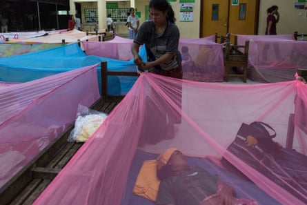 Families who travel to Angkor hospital are allowed to sleep there