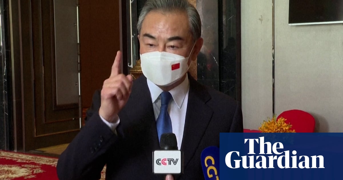 ‘Outright farce’: Chinese foreign minister on Pelosi’s Taiwan visit – video