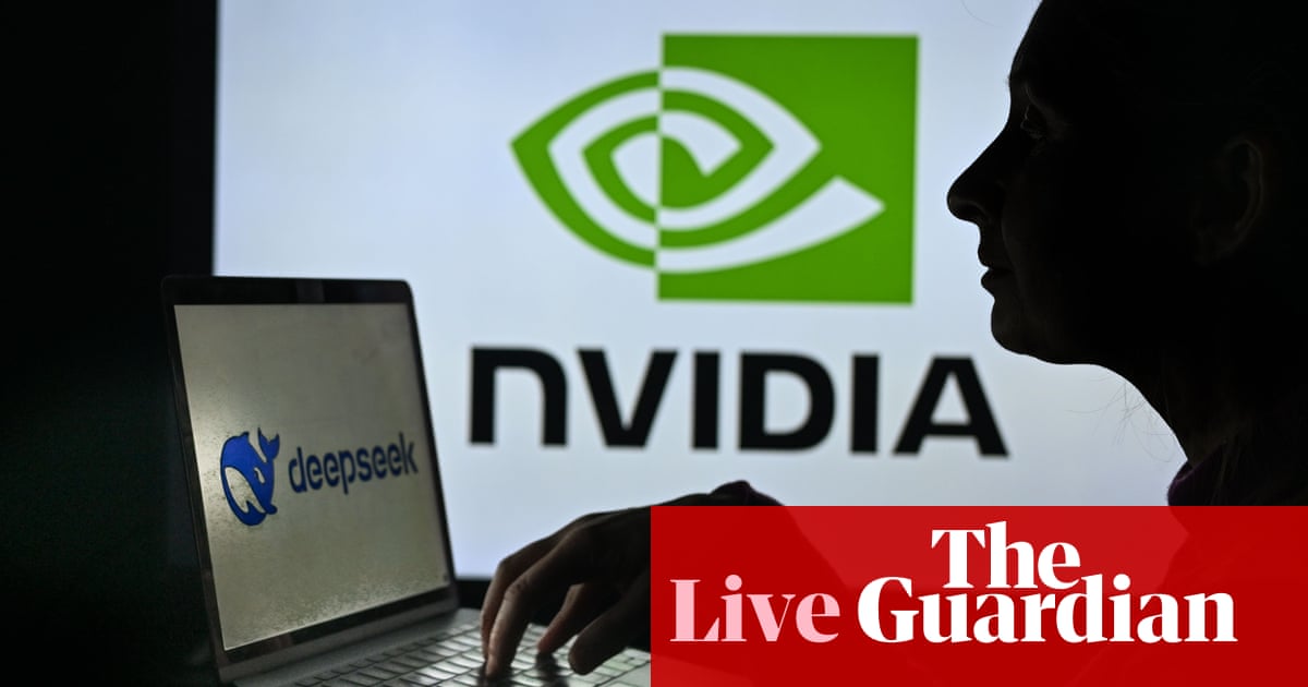 AI-linked stocks remain volatile after DeepSeek rout; Boeing posts its second-biggest annual loss on record – business live | Business AI-linked stocks remain volatile after DeepSeek rout; Boeing posts its second-biggest annual loss on record – business live | Business