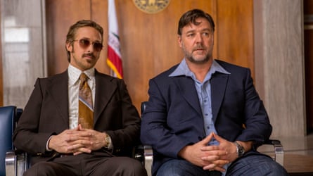 Ryan Gosling and Russell Crowe in The Nice Guys.