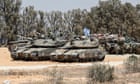 UK ‘morally incoherent’ for sending arms to Israel and aid to Gaza, says Oxfam chief