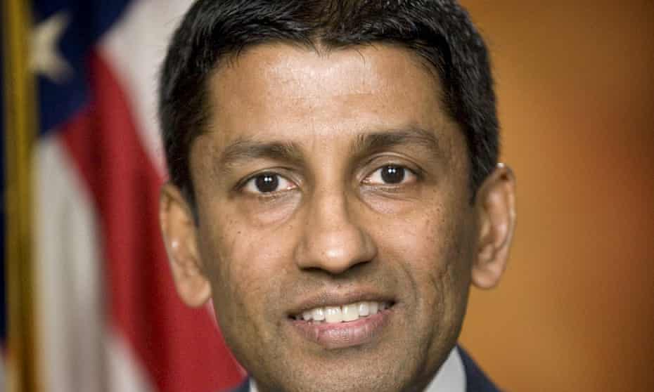 Sri Srinivasan: he clerked for former Justice Sandra Day O’Connor, a Republican and defended oil giant ExxonMobil.