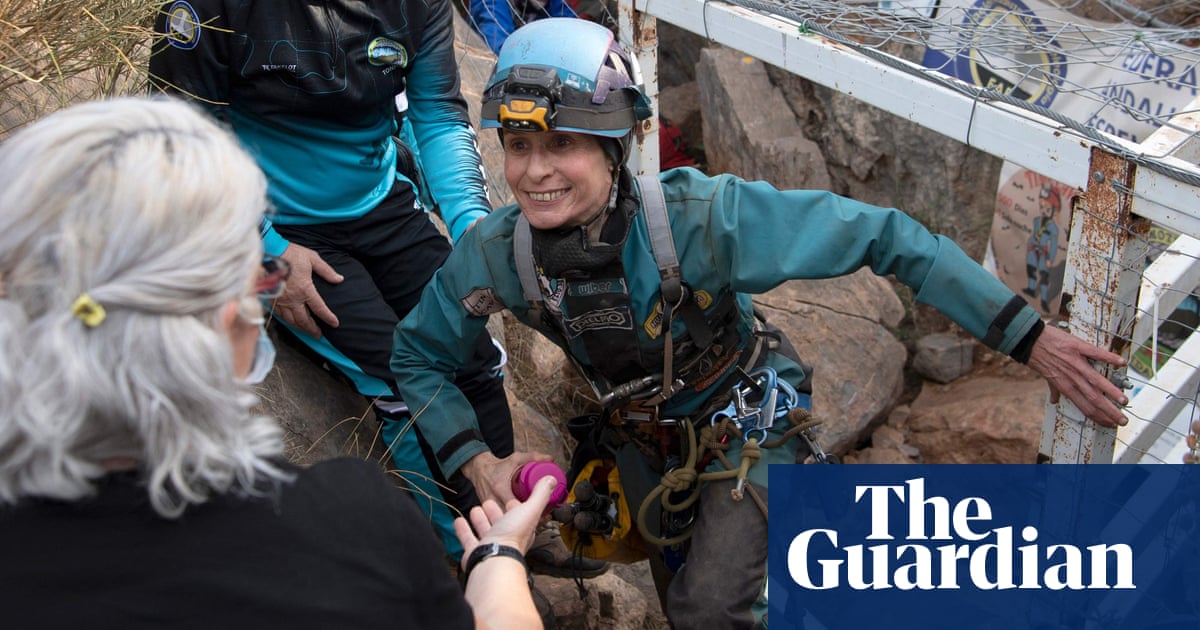 Spanish woman emerges after spending 500 days living alone in cave The Guardian Spanish woman emerges after spending 500 days living alone in cave The Guardian