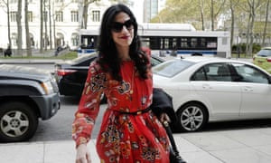 Abedin is getting out.