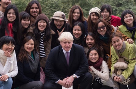 Boris Johnson in China