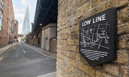 Low Line plaque at London Bridge