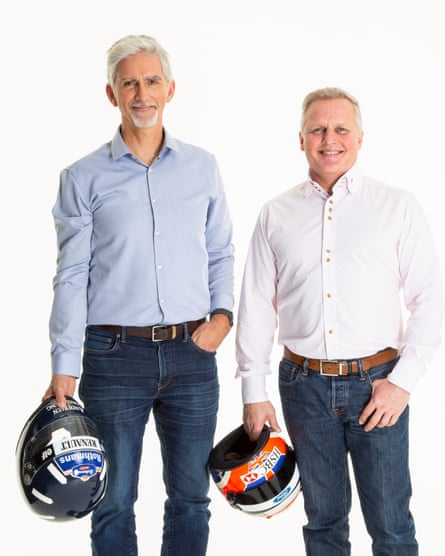 Damon Hill and Johnny Herbert.