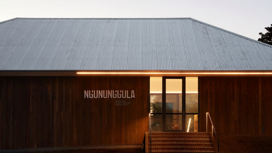 Exterior of Ngununggula, Ben Quilty's gallery in the southern highlands of NSW