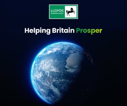 A Lloyds social media advert