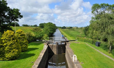 Lock No 1 of the Lancaster Canal at Galgate.