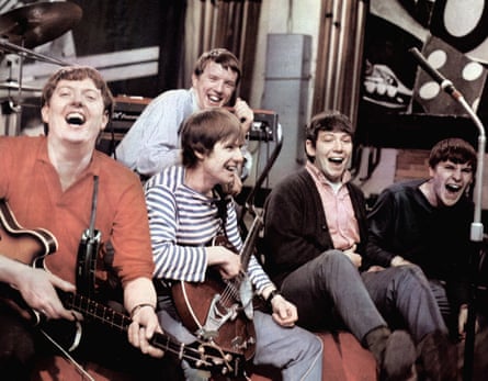 The Animals in the 1960s. Left to right, Chas Chandler, John Steel, Hilton Valentine, Eric Burdon and Alan Price.