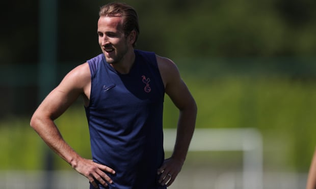 Tottenham’s Harry Kane was among the players to tweet their delight at the prospect of football returning.