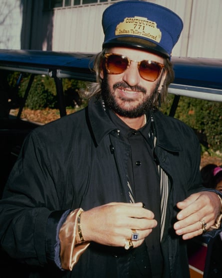He’s got a ticket to ride … Thomas & Friends narrator Ringo Starr.
