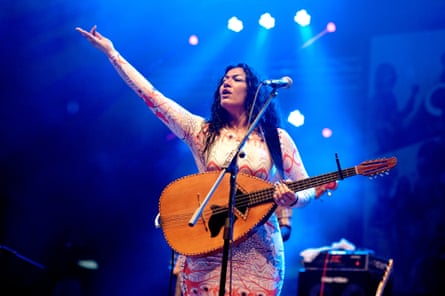 Nadin Al Khalidi in performance.