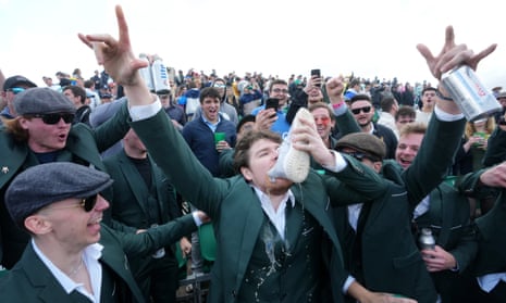 Phoenix Open closes gates and curbs alcohol with course too crowded | Golf | The Guardian