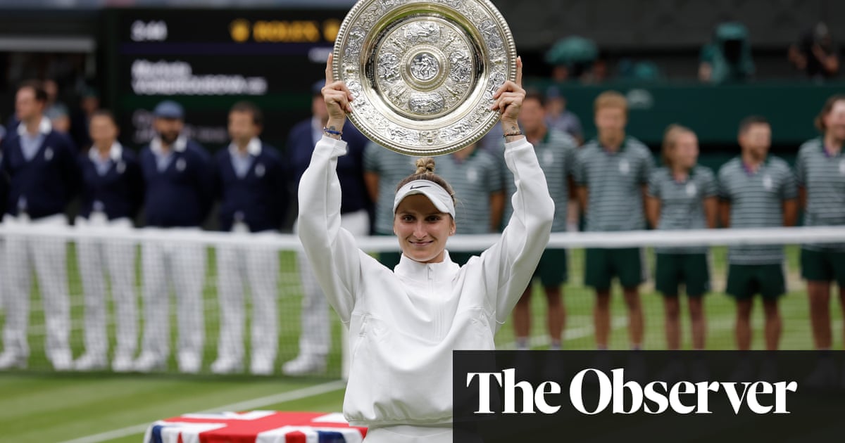Unseeded Marketa Vondrousova stuns Ons Jabeur to win Wimbledon title The Guardian Unseeded Marketa Vondrousova stuns Ons Jabeur to win Wimbledon title The Guardian