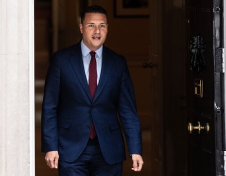 Wes Streeting leaving No 10.