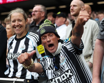 A Newcastle fan