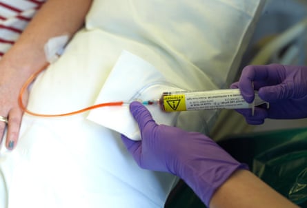 A personification is attached to a humor postulation conduit successful infirmary