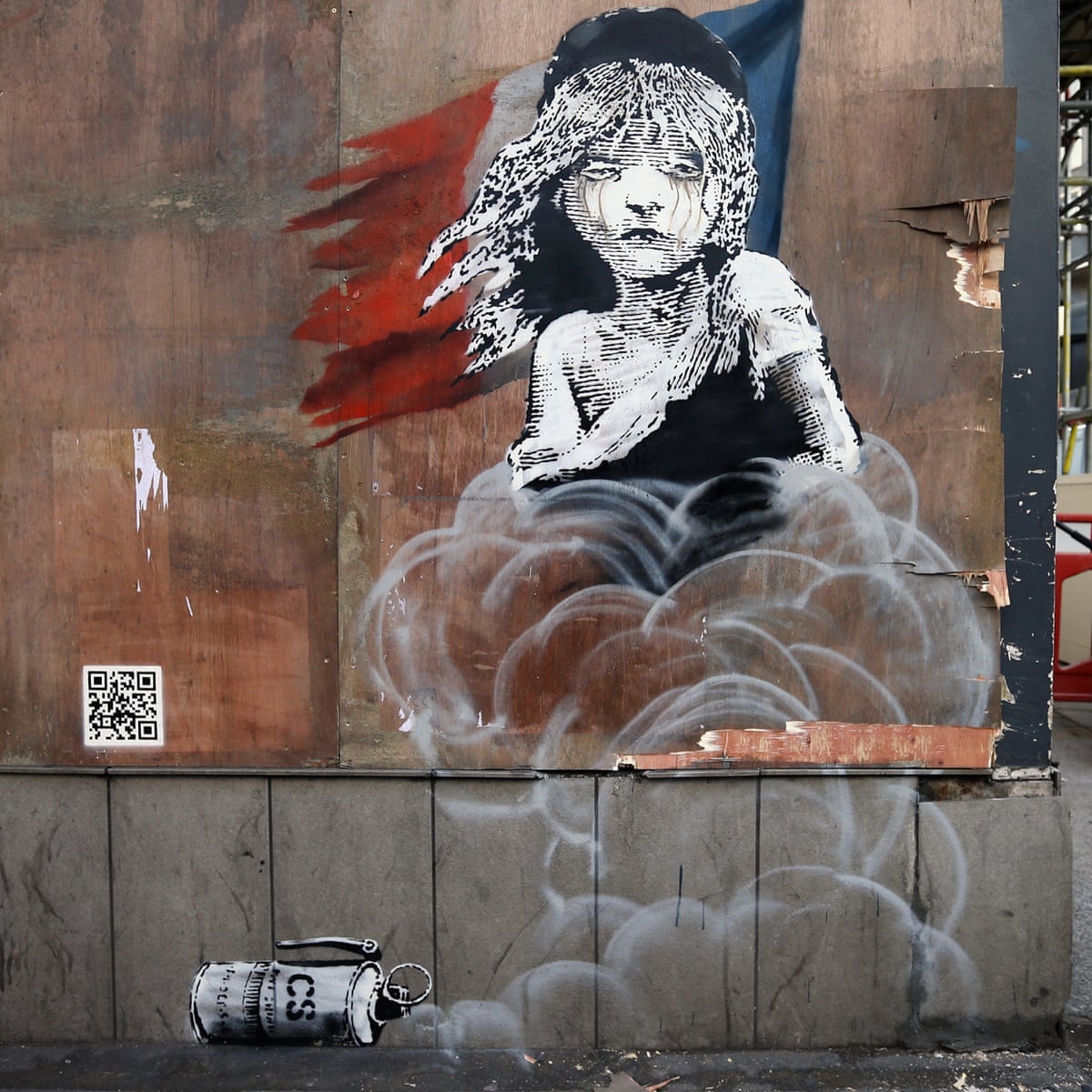 Banksy S Refugee Piece Shows Us How To Protest And Grieve Street Art The Guardian Banksy S Refugee Piece Shows Us How To Protest And Grieve Street Art The Guardian