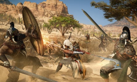 Ubisoft has faced criticism for extensive its use of pre-order bonuses. Assassin’s Creed Origins comes with an exclusive mission set around the construction of the first pyramids in Egypt