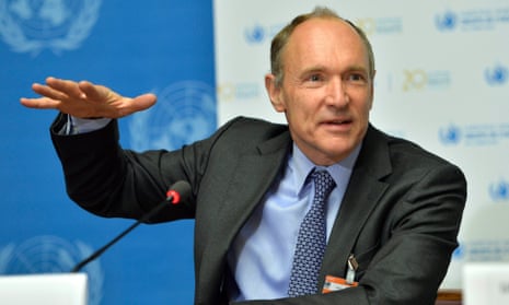 Tim Berners-Lee, founder of the world wide web