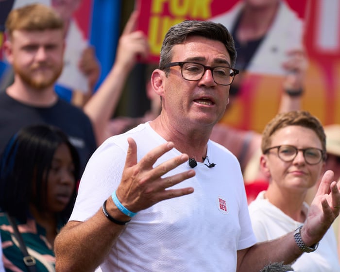 Andy Burnham to pledge ‘good growth in every postcode’ in devolution plan