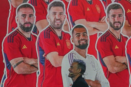 Luis Enrique announces his squad.