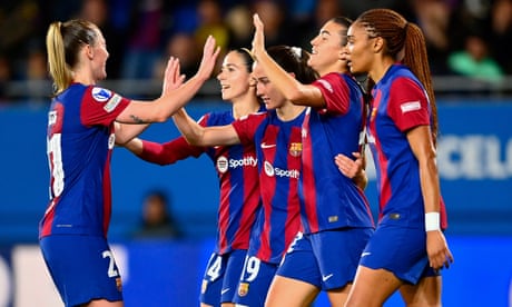 Barcelona 3-1 Brann (agg 5-2): Women’s Champions League quarter-final, second leg – live reaction