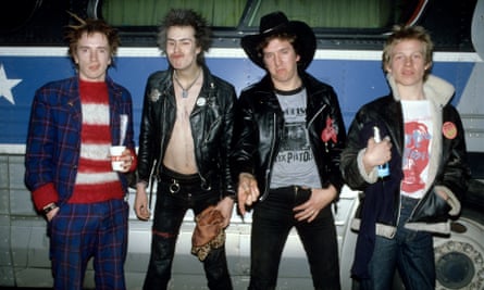 The OG … (from left) Johnny Lydon, Sid Vicious, Steve Jones and Paul Cook.