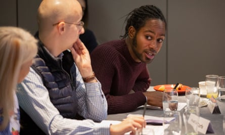Arday at a Guardian Round Table in Birmingham, in 2019, on how universities can prepare their graduates for an unknown future.
