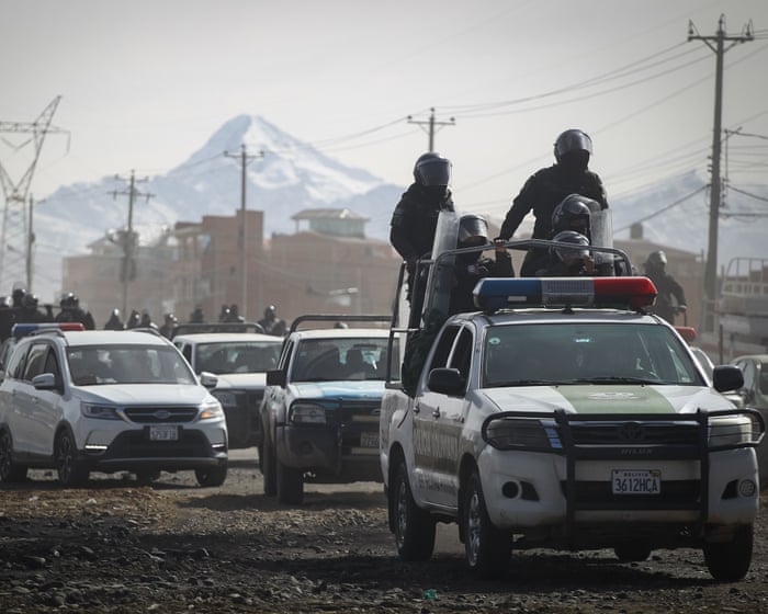 Bolivian president declares state of emergency and deploys military to quell anti-government protests