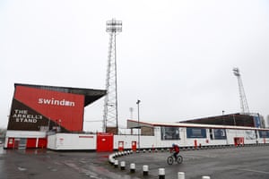Swindon’s County Ground, set for League One.