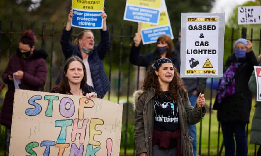 'Stop the Stink' protest