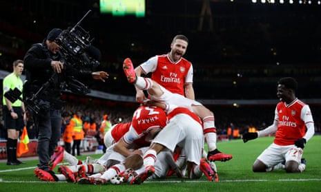 Shkodran Mustafi, here celebrating an Arsenal goal against Newcastle, says Mikel Arteta has talked about ‘simple things you have to remember’.