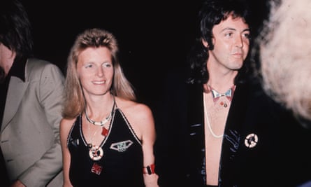 Paul McCartney et sa femme Linda