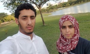 Nagi Ali and Arwa Al-Abili in Kuala Lumpur.